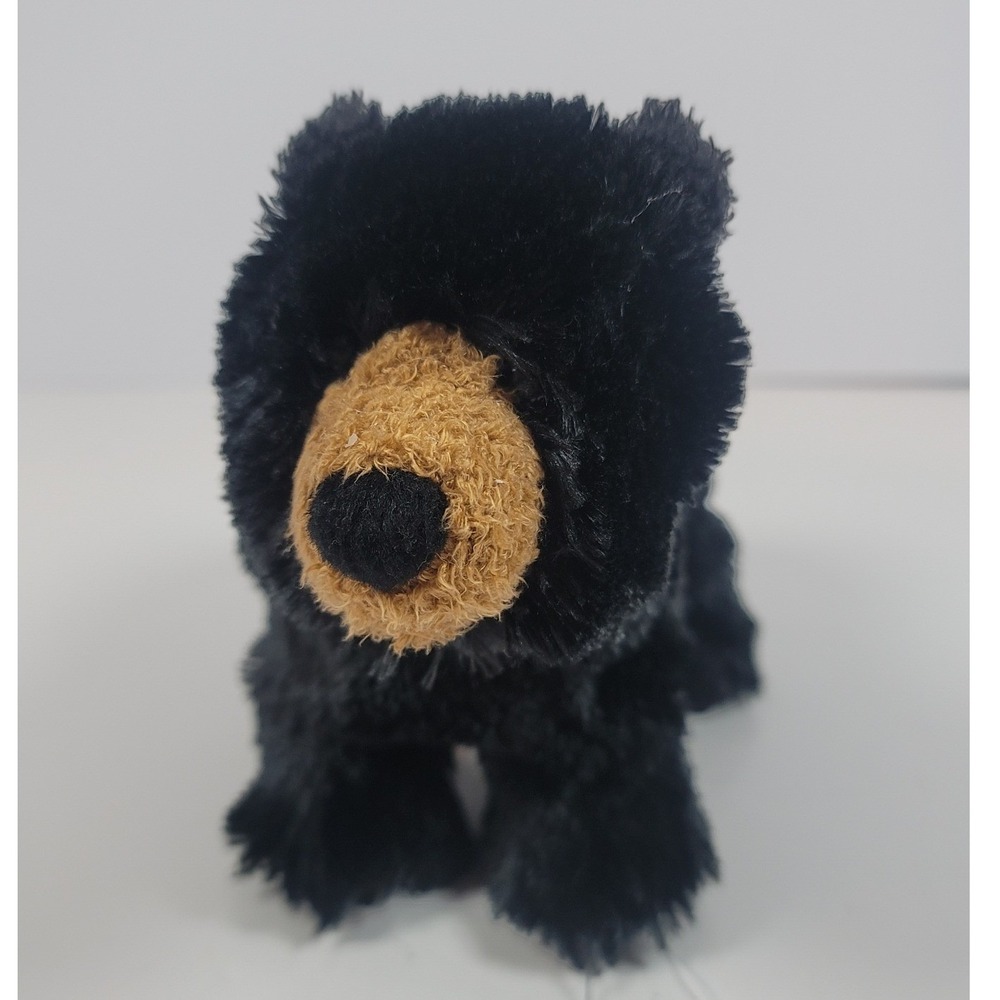 Douglas Cuddle Toys Black Bear Plush Stuffed Animal 9 Inch NWT 5185